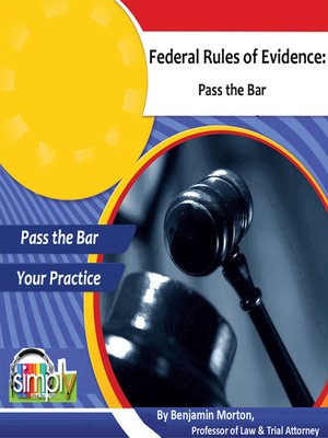 cover image of Federal Rules of Evidence